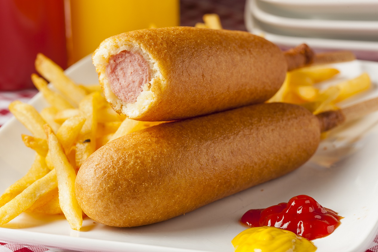 Corn Dog 6 Stück x 30g Frischgewicht im Frischepack