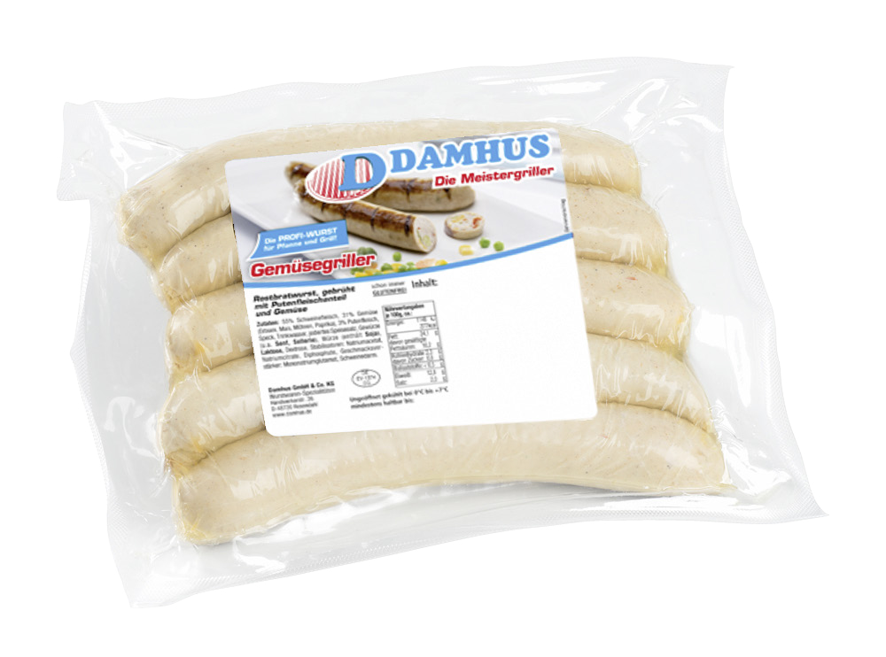 Damhus Gemüsegriller, 5x100g Damhus Gemüsegriller, 5x100g