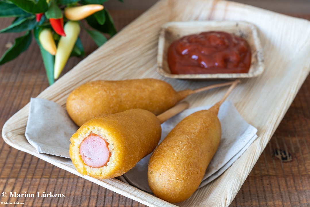 Corn Dog 60 Stück x 30g Frischgewicht im Frischepack 